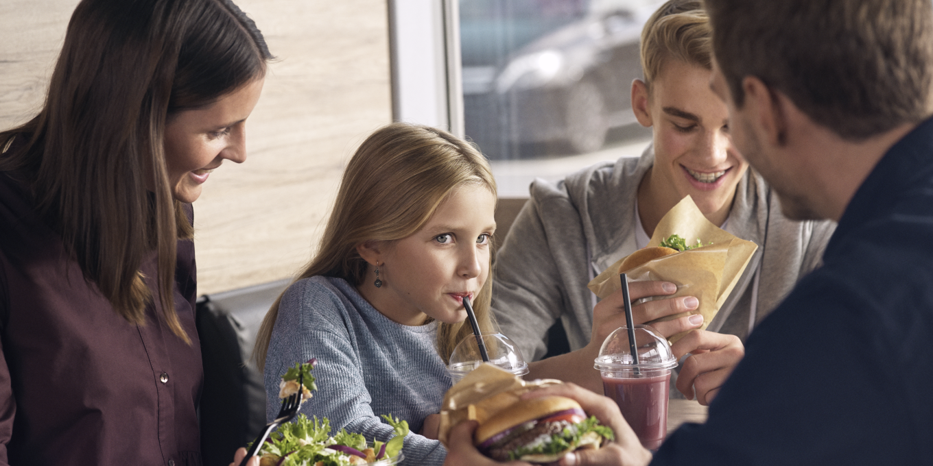 Circle K patiesi labs ēdiens