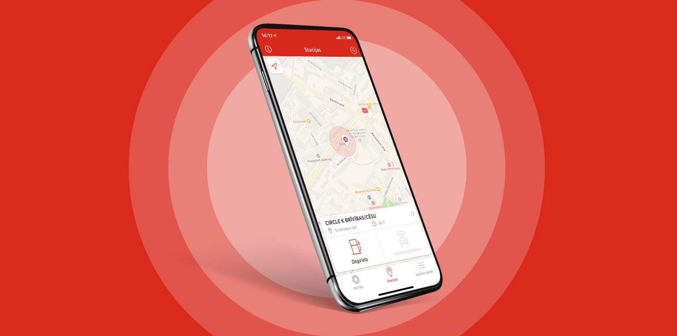 Circle K Mobilā lietotne