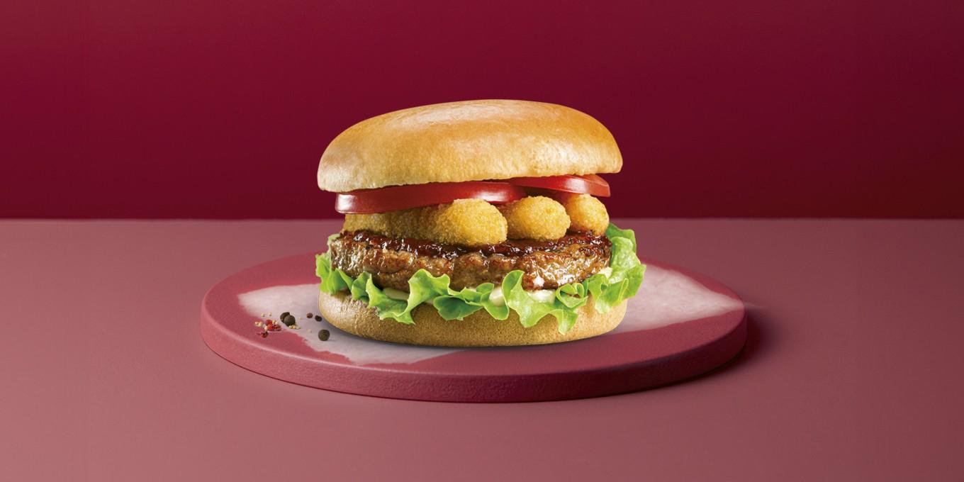 Mozzarella burger
